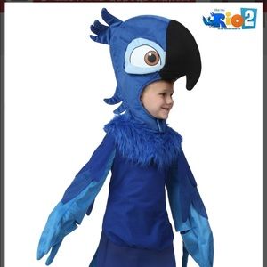 Rio blu Halloween parrot costume